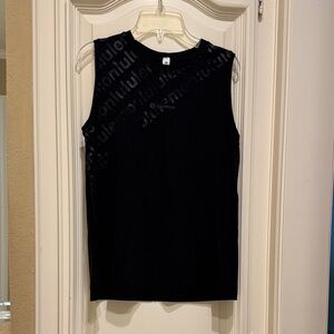Lululemon Athletica Black tank Tee